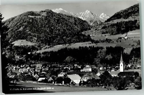 Unterkolbnitz 1962 mit Kirche St. Jakob