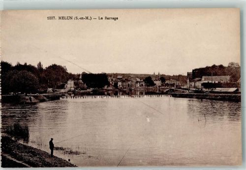 Melun le Barrage Angler