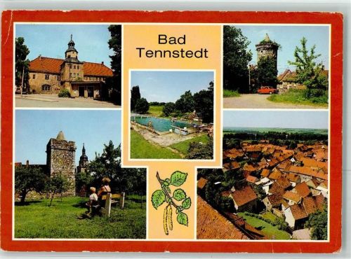 Bad Tennstedt Rathaus Ketzerturm Pulverturm Blick vom Kirchturm