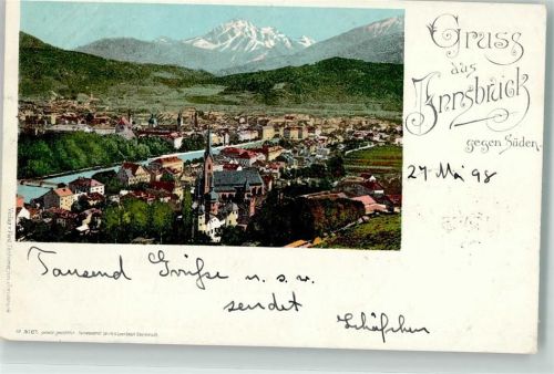 Innsbruck 1898 Kirche