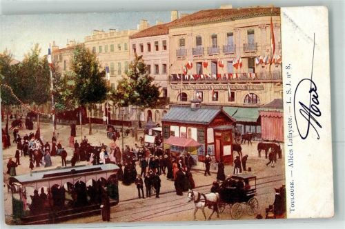 Toulouse Allee Lafayette Straßenbahn
