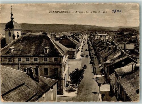 39300 Champagnole - Avenue de la Republique Oldtimer