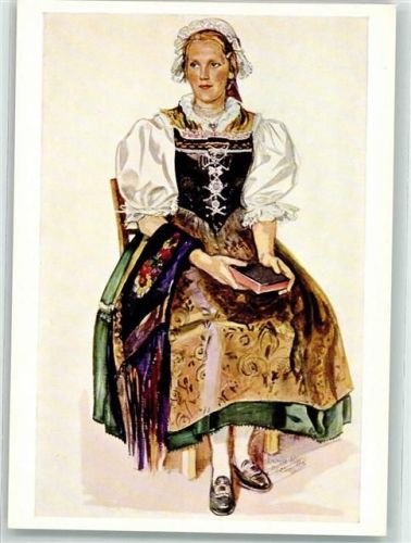 Cheb sign. E. Moser-Pfiffl Egerländer Tracht