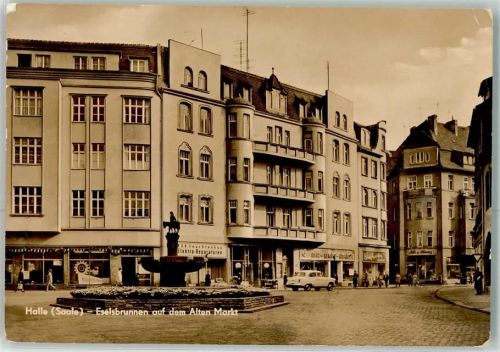 Halle Alter Markt Eselsbrunnen
