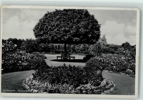 Gütersloh 1941 Botanischer Garten Feldpost WK II