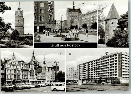 Rostock Hotel Warnow Ernst-Thälmann-Platz Lange Straße Kröpeliner Tor Auto