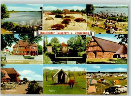 Cloppenburg Thülsfelder Talsperre Hotel Seeblick Tierpark Camping Museumsdorf Badestrand Schafstall Abfluss Friesoythe Rathaus Auto Fahrrad Bademode Zeltplatz