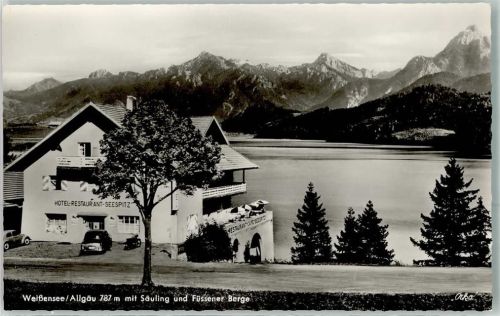 Weißensee See-Hotel Seespitz Säuling Füssener Berge