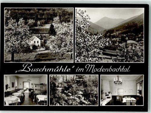Landau Gasthaus Buschmühle Modenbachtal