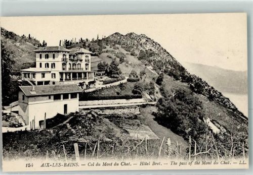 Aix-les-Bains Cold du Mont du Chat Hotel Bret Pass