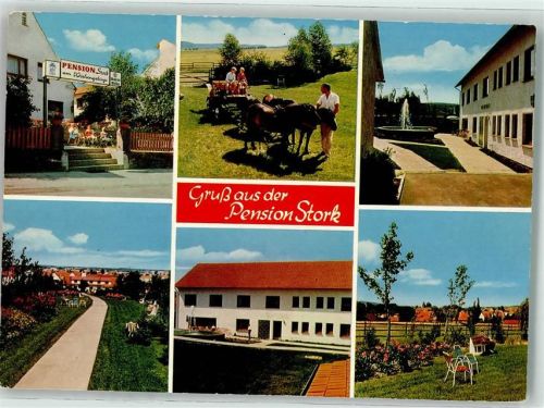 Holzhausen 1972 Pension Haus Stork am Wiehengebirge
