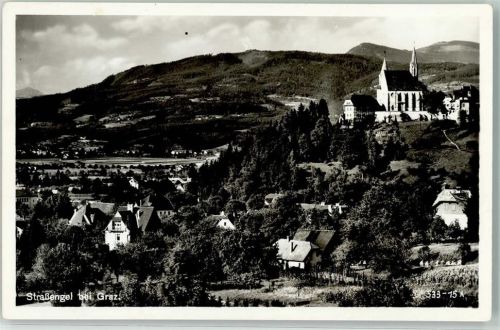 Straßengel 1944 mit Wallfahrtskirche Maria Straßengel