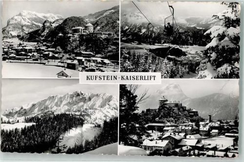 Kufstein Kaiserlift Schnee Winter