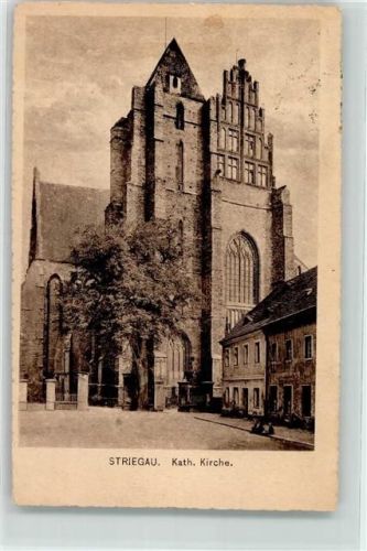 Striegau 1921 Kath. Kirche