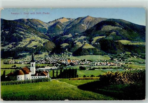 Schwaz 1918 mit Stift Fiecht