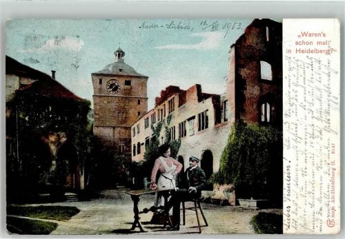 Heidelberg 1903 Studentika
