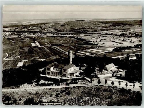 Heilbronn Fliegeraufnahme Höhengasthaus Hoch auf dem Wartberg