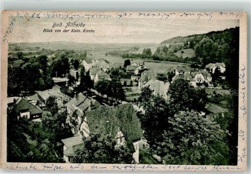 Bad Altheide Blick von der Kath. Kirche