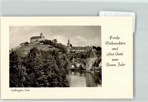 Vaihingen Burg Frohe Weihnachten