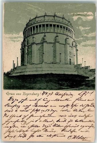 Regensburg 1899 Befreiungshalle