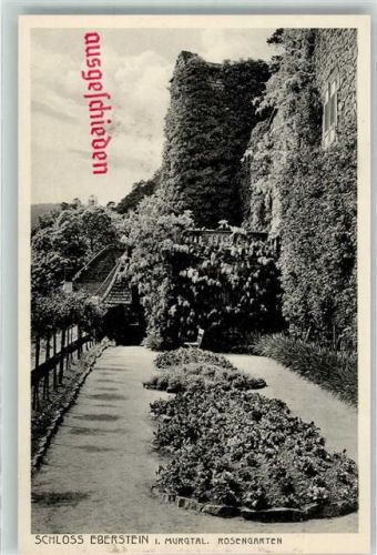 Gernsbach Schloss Eberstein Rosengarten