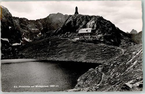 Pichlhütte 1963 am Wolayersee