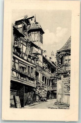 Strasbourg Rabenhof Ort handschriftlich