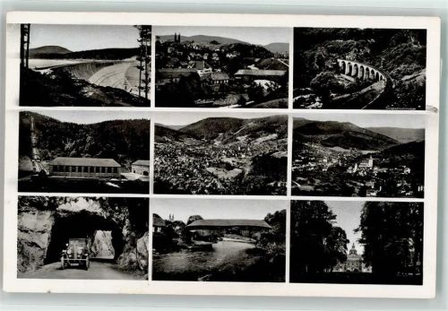 Forbach Murgkraftwerk Schwarzenbachtalsperre Alte Brücke Oldtimer