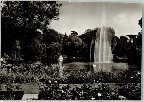 Zweibrücken Wasserfontaine im Rosengarten
