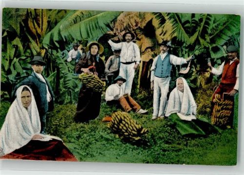 Las Palmas de Gran Canaria Tracht Bananenernte