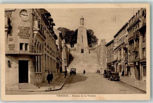 Verdun Avenue de la Victorie Oldtimer Fahrrad