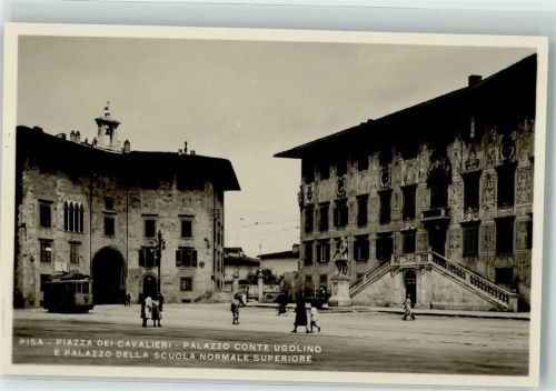 Pisa Straßenbahn Denkmal Piazza dei Cavalieri