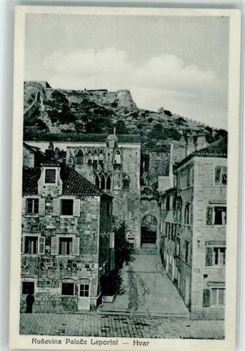 Hvar Ruinenpalast Leporini
