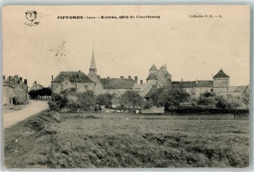 Piffonds 1908 Entree Cote de Courtenay