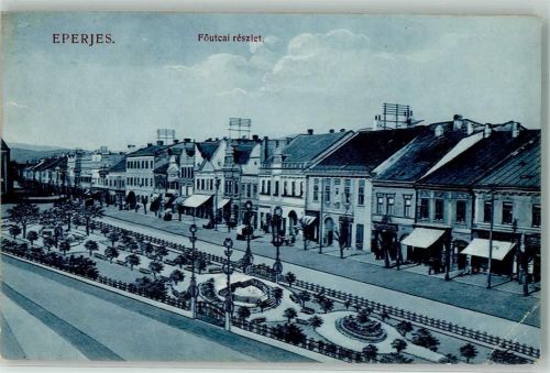 Presov 1912 Eperjes Hauptstrasse