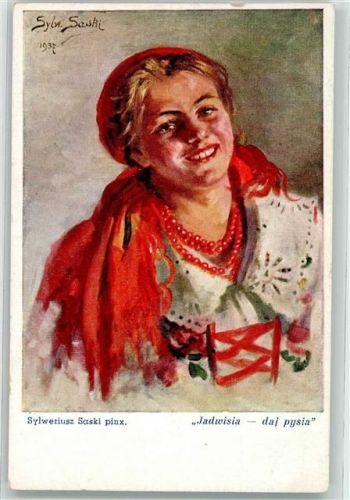 Jadwisia Tracht sign. Sylw. Saski