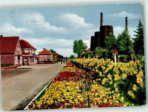 Wiesmoor Torhaus Blumenschmuck Fabrik