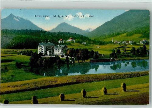 Igls mit Lansersee bei Innsbruck