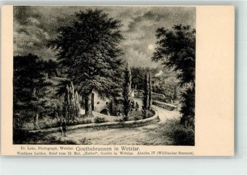 Wetzlar Goethebrunne Foto Lehr
