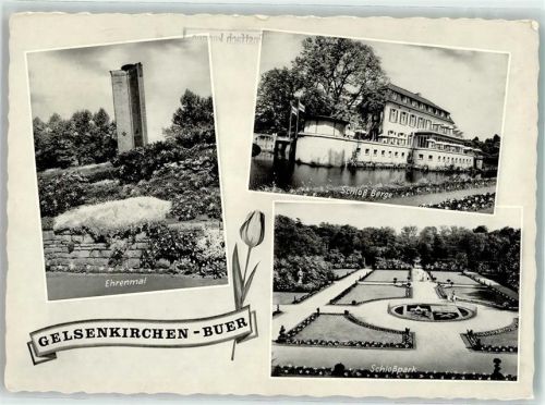 Buer Ehrenmal Schloss Berge Schlosspark