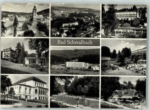 Bad Schwalbach St. Elisabeth Kirche Kuranlagen Kurhaus Minigolf