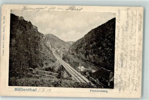 Breitnau 1903 Höllenthal Falkenstein