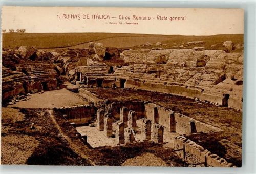 Sevilla Denkmal Circo Romana Ruinenstadt