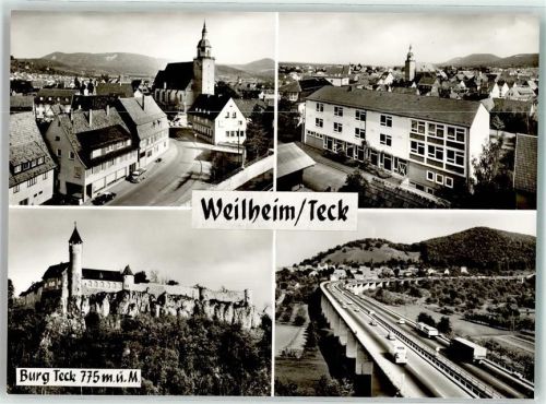 Weilheim Peterskirche Burg Teck Autobahn A8