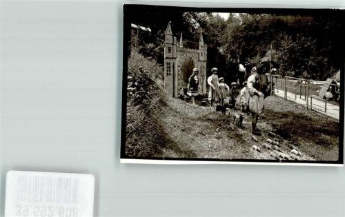Laubach Märchenzoo Rattenfänger Foto Original aus Archiv eines Ansichtskartenverlags Ort handschriftlich