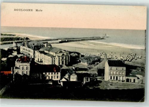 Boulogne-sur-Mer Casino Strand Meer