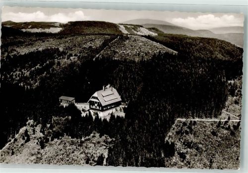 Sand Ort handschriftlich Jugendherberge Badener Höhe Fliegeraufnahme Foto Original aus Archiv eines Ansichtskartenverlags