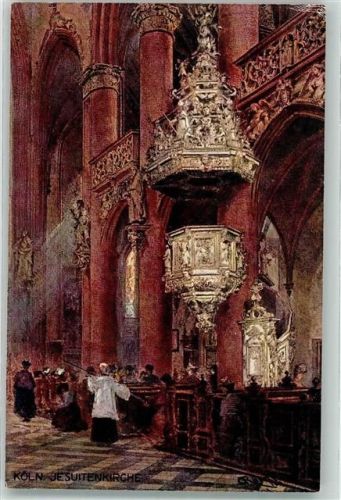 Köln Altstadt-Nord 103 in der Jesuitenkirche sign. Karl Rudell Nr. 510