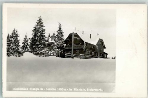 Stanglalm Schutzhaus Stanglalm