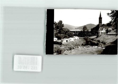 Schiltach Ort handschriftlich Foto Orginal aus Archiv eines Ansichtskartenverlags